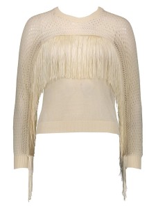 Twinset Sweter w kolorze beżowym rozmiar: XL