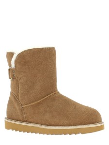 Gooce Skórzane botki zimowe "Colorado" w kolorze jasnobrązowym rozmiar: 41