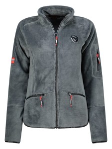 Geographical Norway Kurtka polarowa "Tisaline" w kolorze antracytowym rozmiar: S