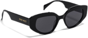 Nine West Okulary przeciwsłoneczne NW 6628S Czarny