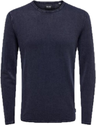 Only & Sons Sweter 22006806 Granatowy Regular Fit