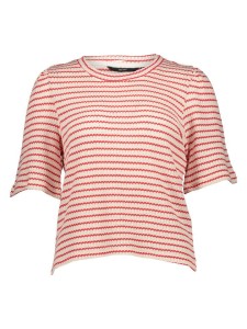 Vero Moda Bluzka w kolorze beżowym rozmiar: XS