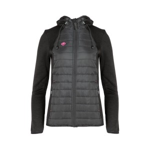 Kobieta Trekking Kurtka Pikowana Izas Noya W, Czarna