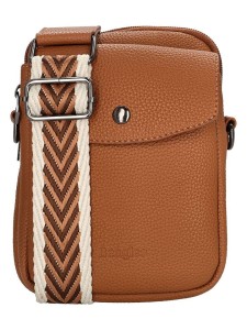 Beagles Torebka w kolorze jasnobrązowym - 14 x 18 x 7 cm rozmiar: onesize