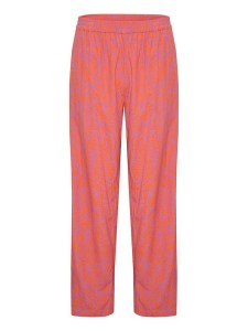 SAINT TROPEZ Spodnie w kolorze różowo-pomarańczowym rozmiar: S