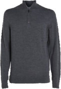 Calvin Klein Sweter K10K110421 Szary Regular Fit