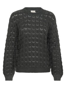 Kaffe Sweter "Elena" w kolorze antracytowym rozmiar: XL