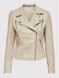 ONLY Kurtka z imitacji skóry Gemma 15153079 Beżowy Regular Fit