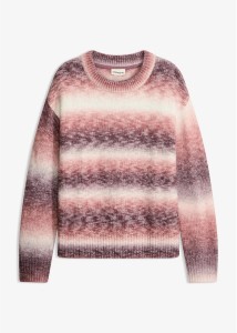 Sweter z efektem ombre
