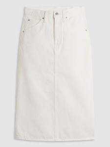 Levi's Spódnica dżinsowa w kolorze białym rozmiar: W27