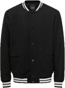 Only & Sons Kurtka bomber 22025212 Czarny Regular Fit
