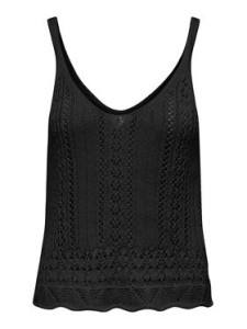 ONLY Top Lyzet 15277573 Czarny Regular Fit
