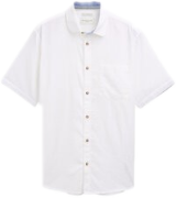 Tom Tailor Koszula 1045098 Biały Regular Fit