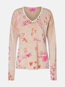 LIEBLINGSSTÜCK Sweter "Alara" w kolorze beżowym rozmiar: 48