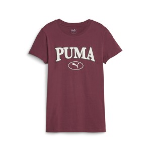 Koszulka Kobieta Puma Squad Graphic czerwony