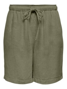 ONLY Szorty materiałowe Siesta 15333032 Zielony Loose Fit