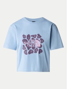 The North Face T-Shirt NF0A880M Niebieski Regular Fit