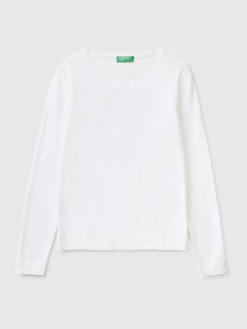 Benetton Sweter w kolorze białym rozmiar: XL