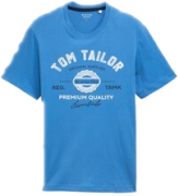 Tom Tailor T-Shirt 1037735 Niebieski Regular Fit
