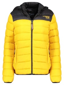 Geographical Norway Kurtka pikowana "Atikoclerc" w kolorze żółtym rozmiar: S