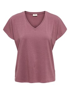 JDY Koszulka w kolorze jasnoróżowym rozmiar: XL