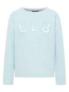 ELBSAND Bluza "Aleah" w kolorze błękitnym rozmiar: XL