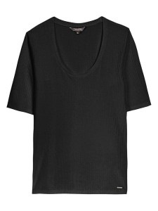 Herrlicher Koszulka w kolorze czarnym rozmiar: XS