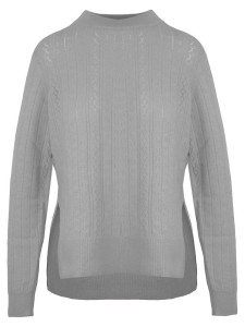 Malo Optimum Sweter w kolorze szarym rozmiar: L