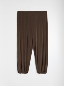 Spodnie jogger - brązowy