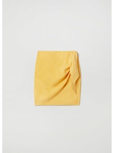 STEFANEL Spódnica w kolorze żółtym rozmiar: 38