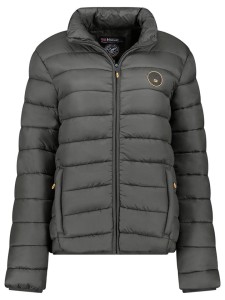 Geographical Norway Kurtka pikowana "Atikamap" w kolorze ciemnoszarym rozmiar: L