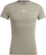 adidas Koszulka techniczna Techfit Training IC2156 Zielony Slim Fit