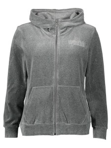 Puma Bluza "Essentials Plus Velour" w kolorze szarym rozmiar: S