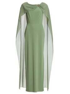 Swing Sukienka wieczorowa 5AK11900 Zielony Regular Fit