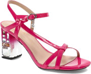 Różowe Sandały S.Barski Eleganckie Buty Damskie