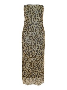 Noisy May Sukienka letnia Lesley 27033993 Brązowy Slim Fit