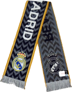 Real Madryt szalik kibica Knitted Scarf 28TH RM4BUF28 wielokolorowy
