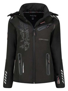 Canadian Peak Kurtka softshellowa "Reinak" w kolorze czarnym rozmiar: M