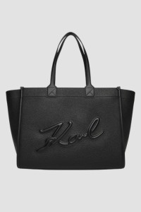 KARL LAGERFELD Czarna shopperka damska Skuare Tote