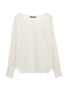 Someday Sweter w kolorze białym rozmiar: 38