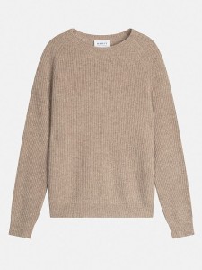 Perfect Cashmere Kaszmirowy sweter "Oceane" w kolorze beżowym rozmiar: S