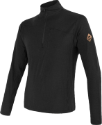 Męska koszulka Baselayer Merino Extreme z długim rękawem i zamkiem błyskawicznym