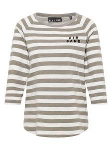 ELBSAND Koszulka "Celina" w kolorze beżowo-kremowym rozmiar: XL