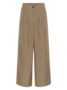 CULTURE Spodnie w kolorze szarobrązowym rozmiar: 42