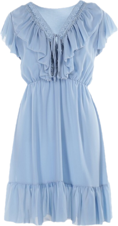 Niebieska Sukienka Ilaleora