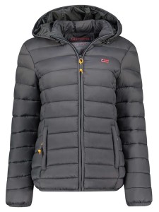 Geographical Norway Kurtka pikowana "Atikolor" w kolorze antracytowym rozmiar: XL