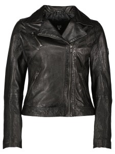 HIS Skórzana kurtka w kolorze czarnym rozmiar: 46