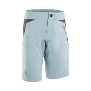 Spodenki rowerowe damskie ION Traze cloud blue