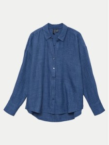 Vero Moda Koszula Melaney 10316389 Granatowy Loose Fit