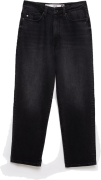 Jeansy męskie loose czarne Isaac Workwear 914